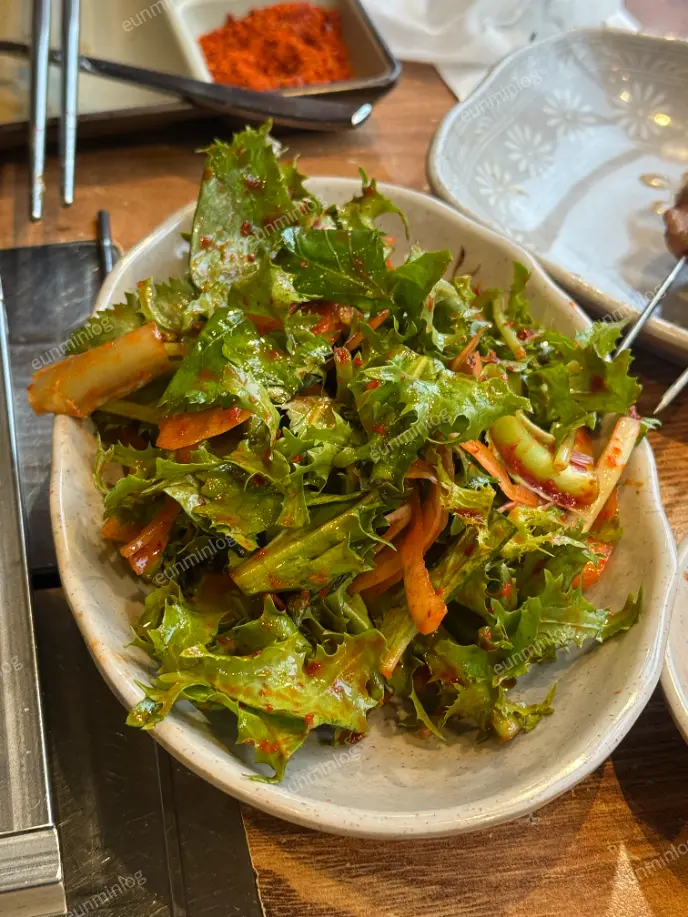 伊家羊肉串 生菜沙拉