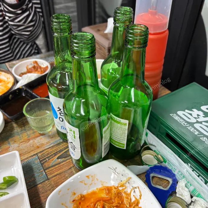 소주 4병 클리어