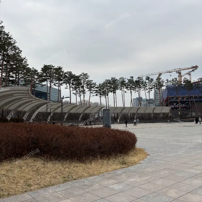 판교 데이트 화랑공원 광장