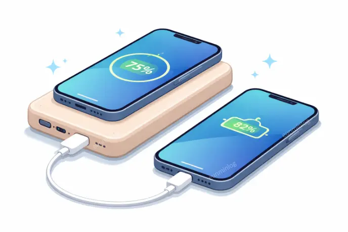 삼성 보조배터리 10000mAh 동시 충전 방식 설명 이미지