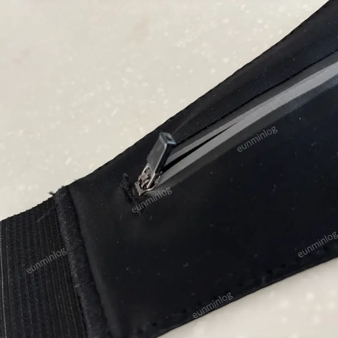 런코어 러닝벨트 지퍼 고정 기능