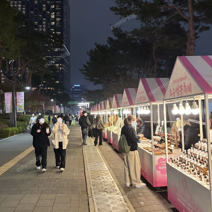 서울 잠실 벚꽃 명소 | 석촌 호수 공원 축제