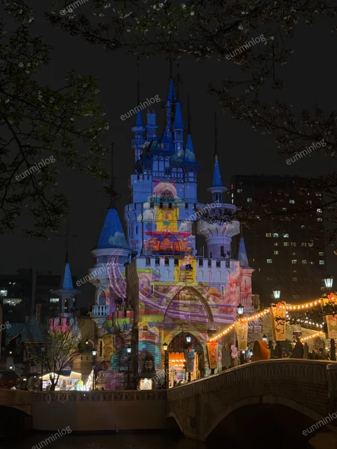 서울 잠실 벚꽃 명소 | 석촌 호수 공원 롯데월드