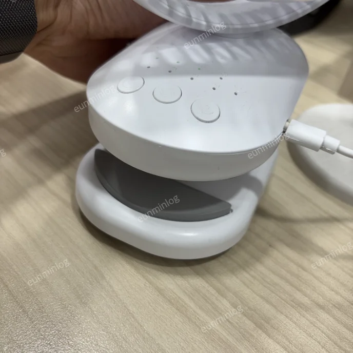 스토리링크 자동회전 무선 클립형 선풍기 집게 폭 최대 5.5cm