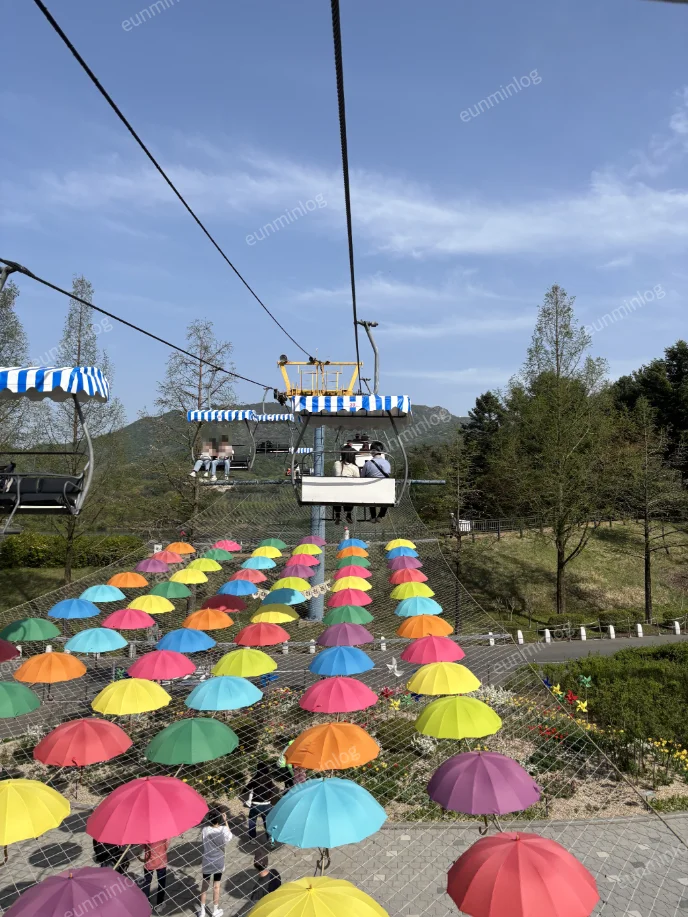 서울대공원 서울동물원 스카이리프트 전경