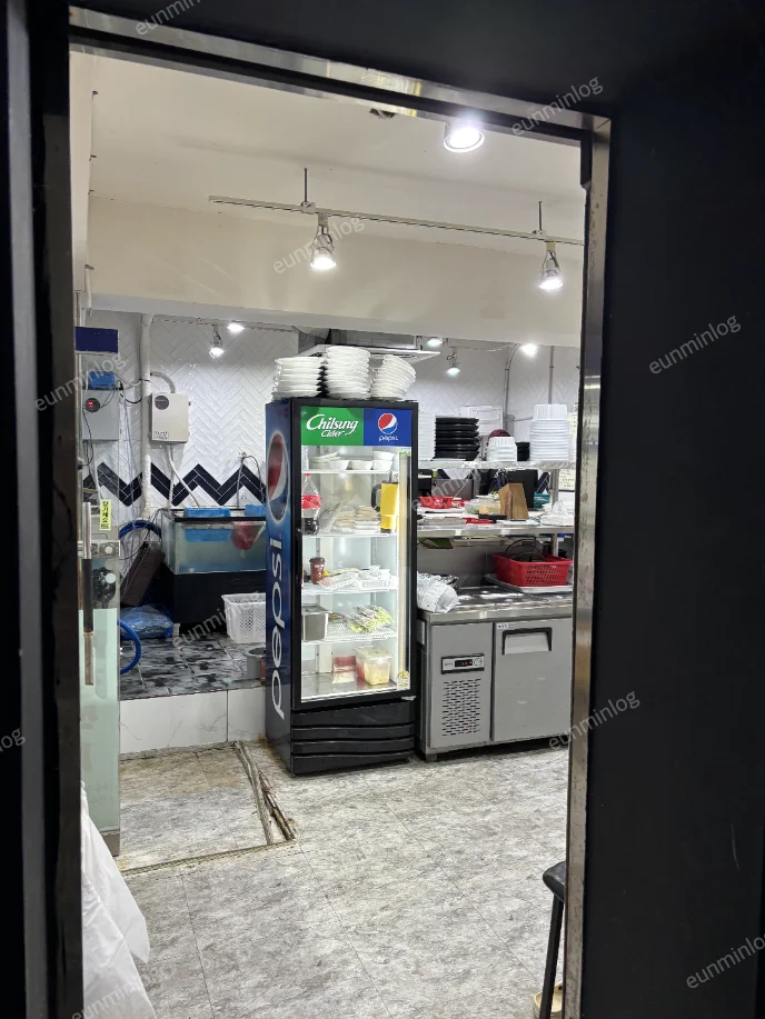 우리동네수산시장 매장 포장 공간