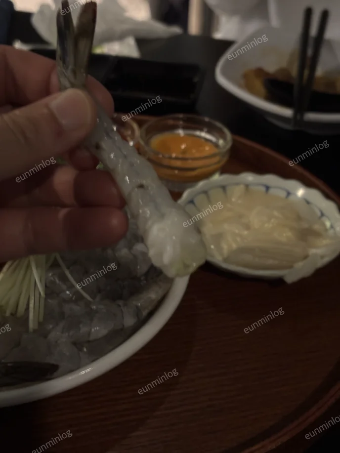 탱글한 생새우회 상세 사진