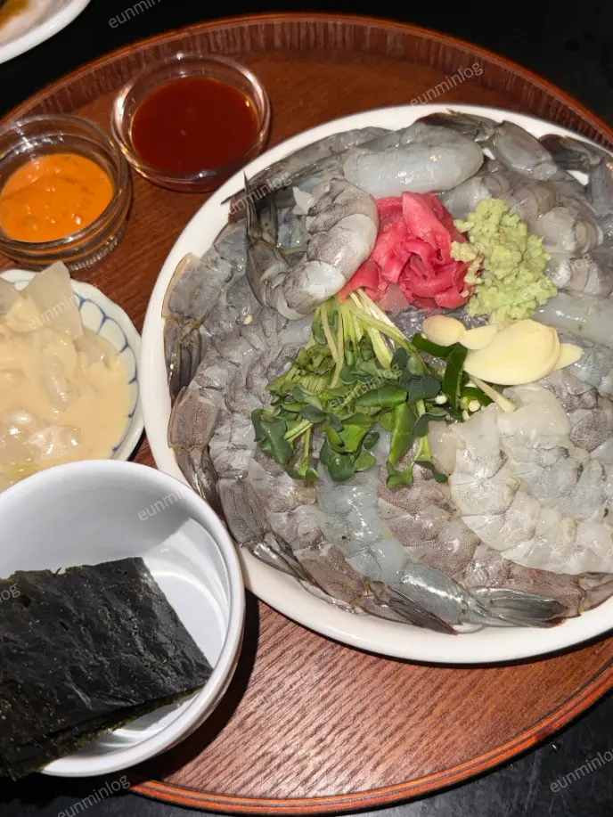 사당 수산본점 후기 썸네일 - 생새우회