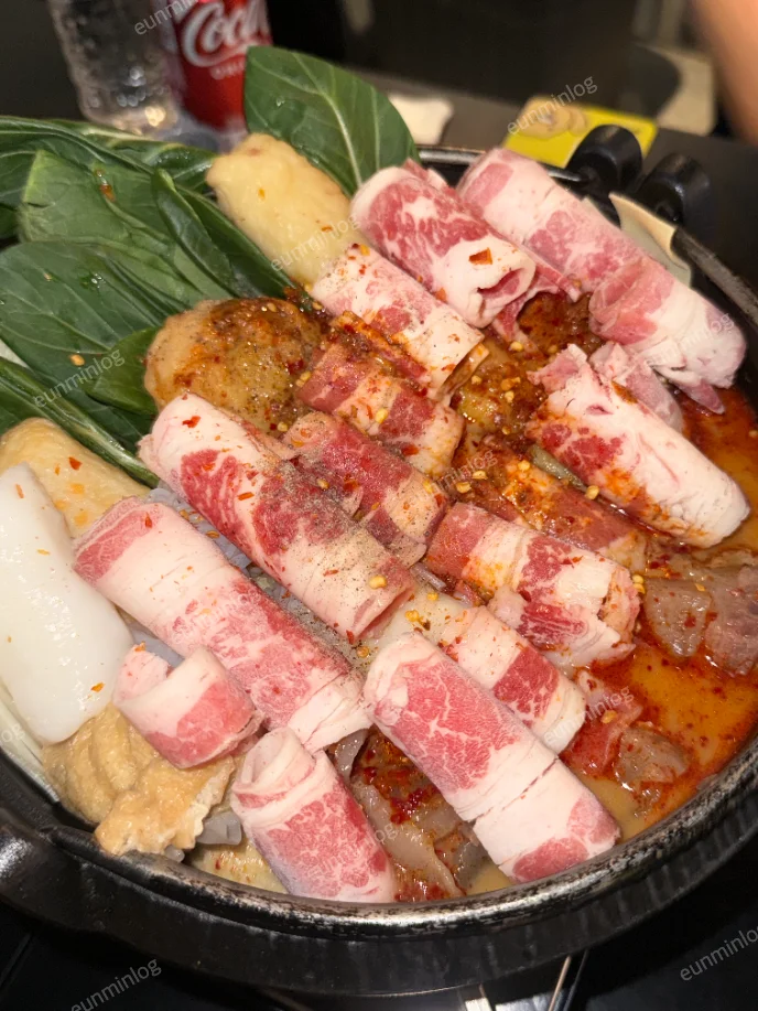 생새우회와 함께 주문한 마라스지오뎅